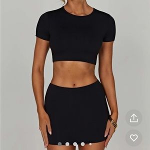 Rein Mini Skirt Black - Babyboo Fashion